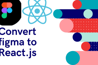 convert figma and HTML to react, next and typescript