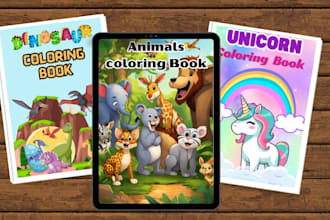 design custom kids activity books and worksheets for KDP