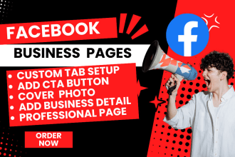 do facebook business pages create, social media pages and accounts setup