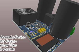 design schematic and pcb as per your requirement