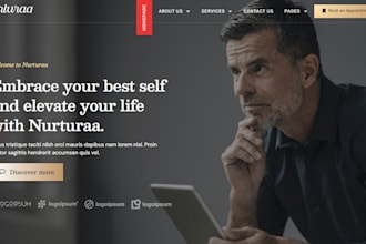 redesign design edit wellness therapy consulting life coaching personal website