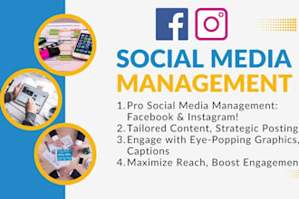 boost your brand, expert social media manager for facebook and instagram
