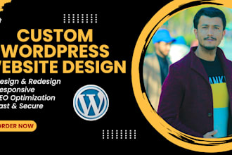 craft custom wordpress websites, redesigns, and responsive designs