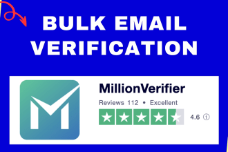 bulk email validation, bounce testing using millionverifier