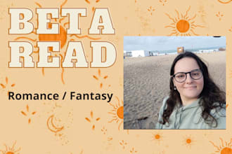 beta read your book or short novel