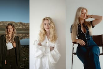 create realistic ai instagram and other social media influencers with 10 images