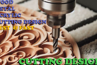 2d,3d,5d cutting and printing for all kind cnc design