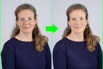 do photo retouching cleanup service