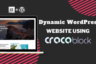 build dynamic wordpress booking website with elementor crocoblock jet engine