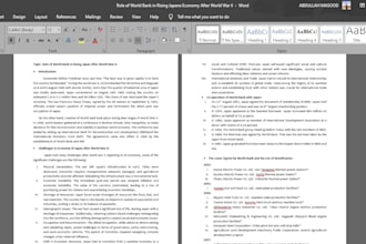 do content writing of all types of articles and research