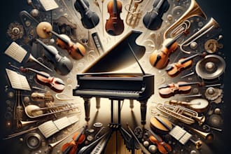create professional orchestral music compositions
