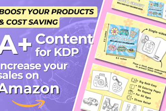 design KDP low and medium content a plus content