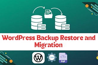 migrate or transfer wordpress website to new domain hosting within 24 hours