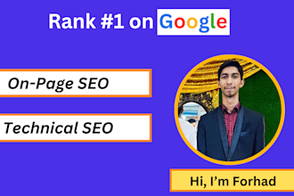 do onpage SEO and technical optimization for fast ranking