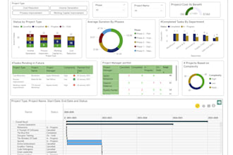 be your power bi consultant and can develop professional dashbaord