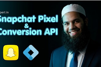 setup snapchat pixel and capi with google tag manager