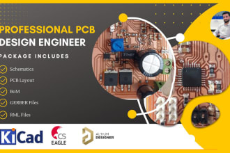 design circuit schematic and pcb in eagle and altium