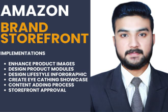 design your amazon storefront and brand store design