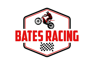 design a polished, understated racing logo business