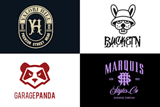 do hiphop surf skate sneaker or streetwear brand logo design