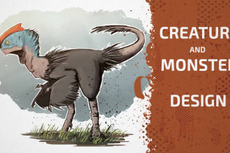 design a creature, a monster or a fantasy beast for you