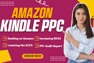 setup and manage amazon KDP ads campaign for your book promotion