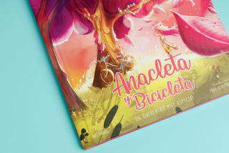 create illustrated book covers
