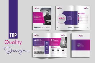 do company profile, proposal, brochure, catalog, booklet, pamphlet, ebook design