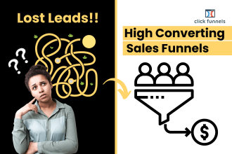 build click funnels sales funnels and landing pages