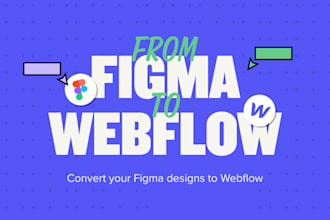convert figma to webflow with animations