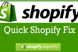 design shopify store, redesign shopify website and create dropshipping store