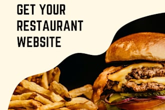 create your restaurant website