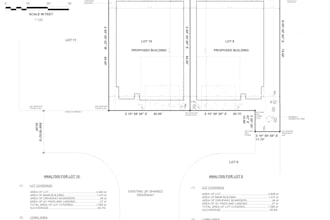 draft architectural planning permit sets, d and a statements