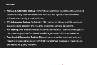 test and QA your website, apps for bugs and usability