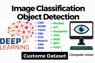 do image classification, face recognition, object detection