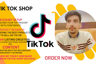 tiktok shop virtual assistant and listing, optimize products