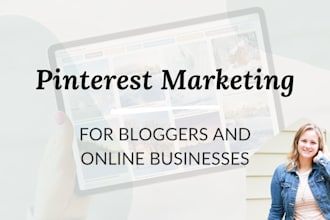 create pinterest social media content for your website blog