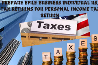 prepare efile business individual USA tax returns for personal income tax