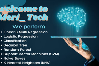 perform classification and regression for machine learning