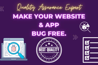 test apps, websites, software and report bugs
