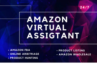 be your expert amazon fba virtual assistant and amazon fba VA