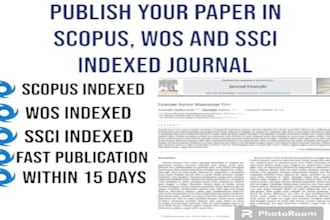 publish your paper in scopus and wos indexed journal