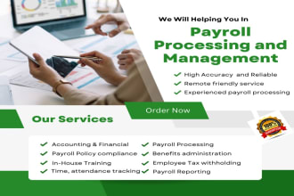do payroll management and processing tax filling