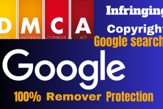 remove infringing content on google under dmca