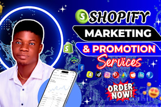 promote your shopify store and boost dropshipping sales with ecommerce marketing