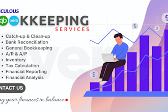 do accounting, and bookkeeping, with quickbooks online