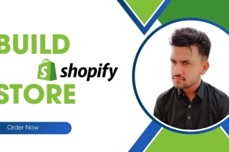 build and edit shopify dropshipping store or shopify website
