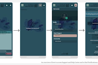 design a great mobile or web UI design for you on figma or adobe xd