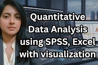do data analysis on spss with visualization