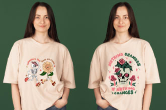 design a groovy design collection or merch for your brand